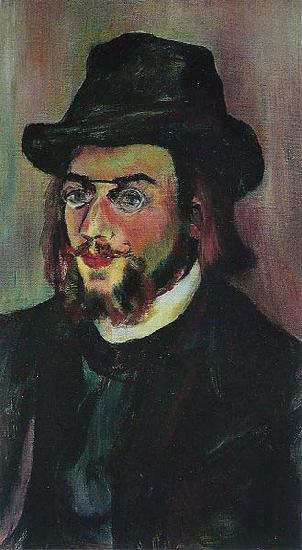 Suzanne Valadon Portrait of Erik Satie oil painting image